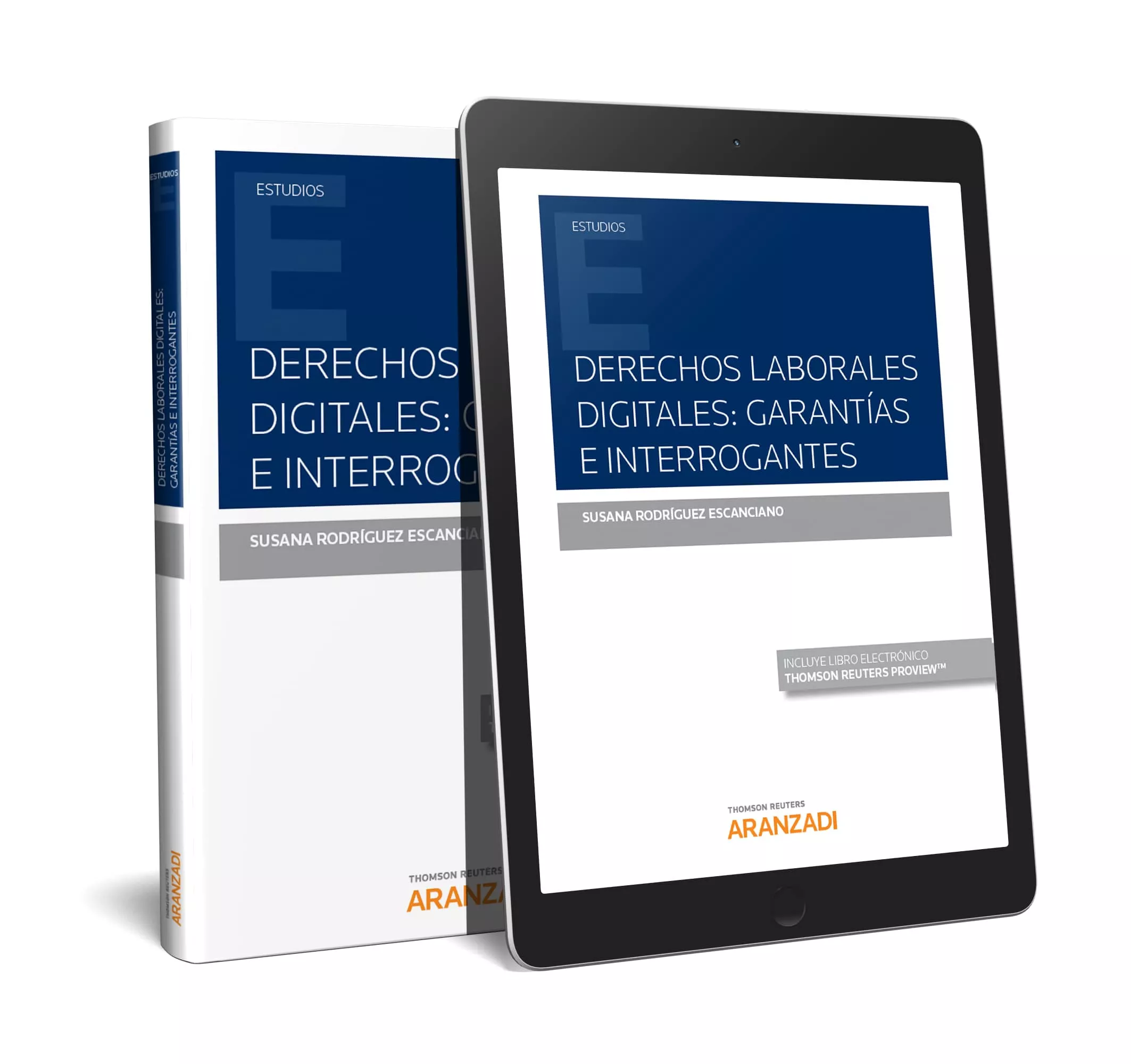 Portada del Libro Derechos Laborales Digitales. Garantias E Interrogantes. de Susana Rodriguez Escanciano - 9788413080802
