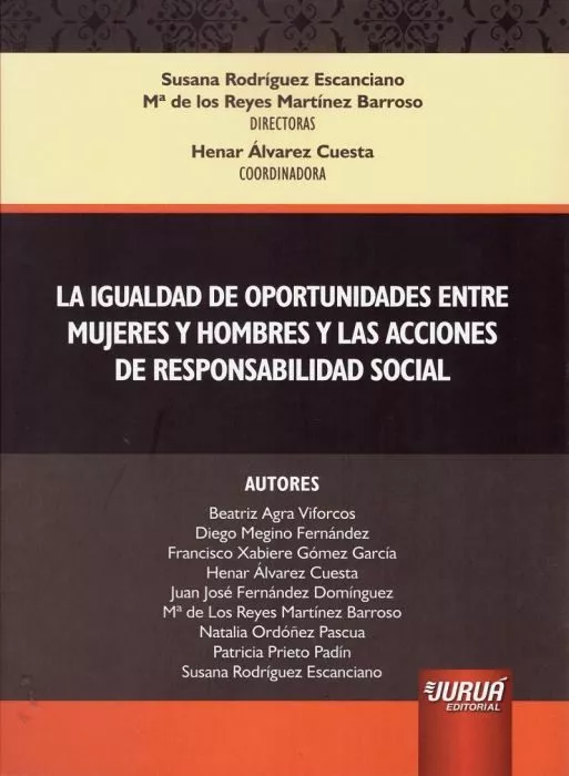 Portada del Libro La Igualdad De Oportunidades Entre Mujeres Y Hombres Y Las Acciones De de Susana Rodriguez Escanciano - 9789897126178
