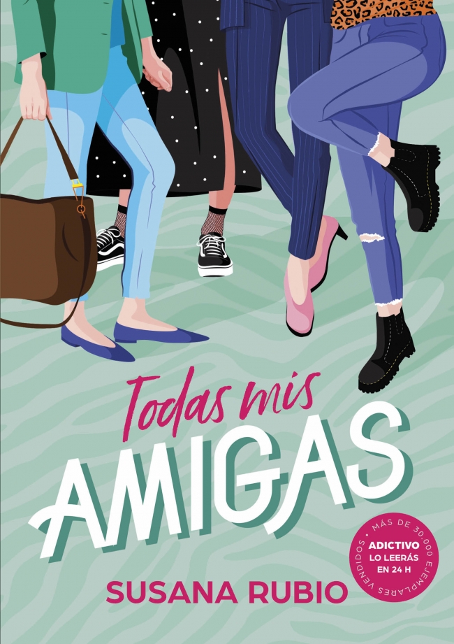 Portada del Libro Todas Mis Amigas de Susana Rubio - 9788418038037