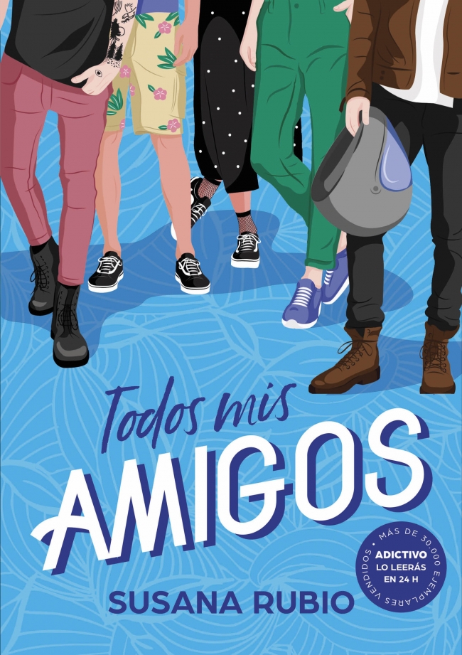Portada del Libro Todos Mis Amigos de Susana Rubio - 9788418038228