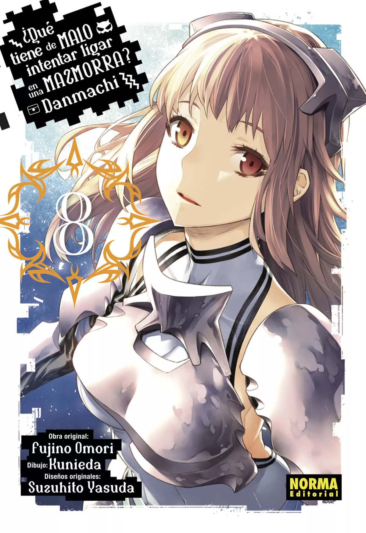 Portada del Libro Danmachi 8 de Suzuhito Yasuda - 9788467936537