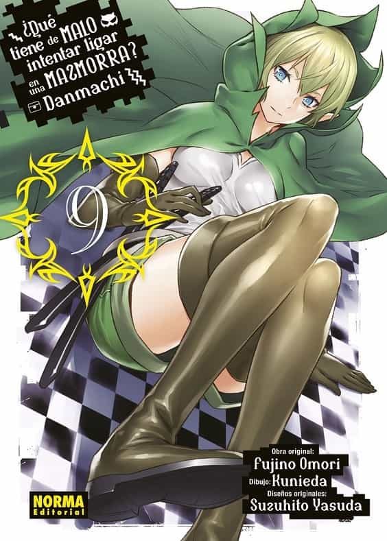 Portada del Libro Danmachi 9 de Suzuhito Yasuda - 9788467936544