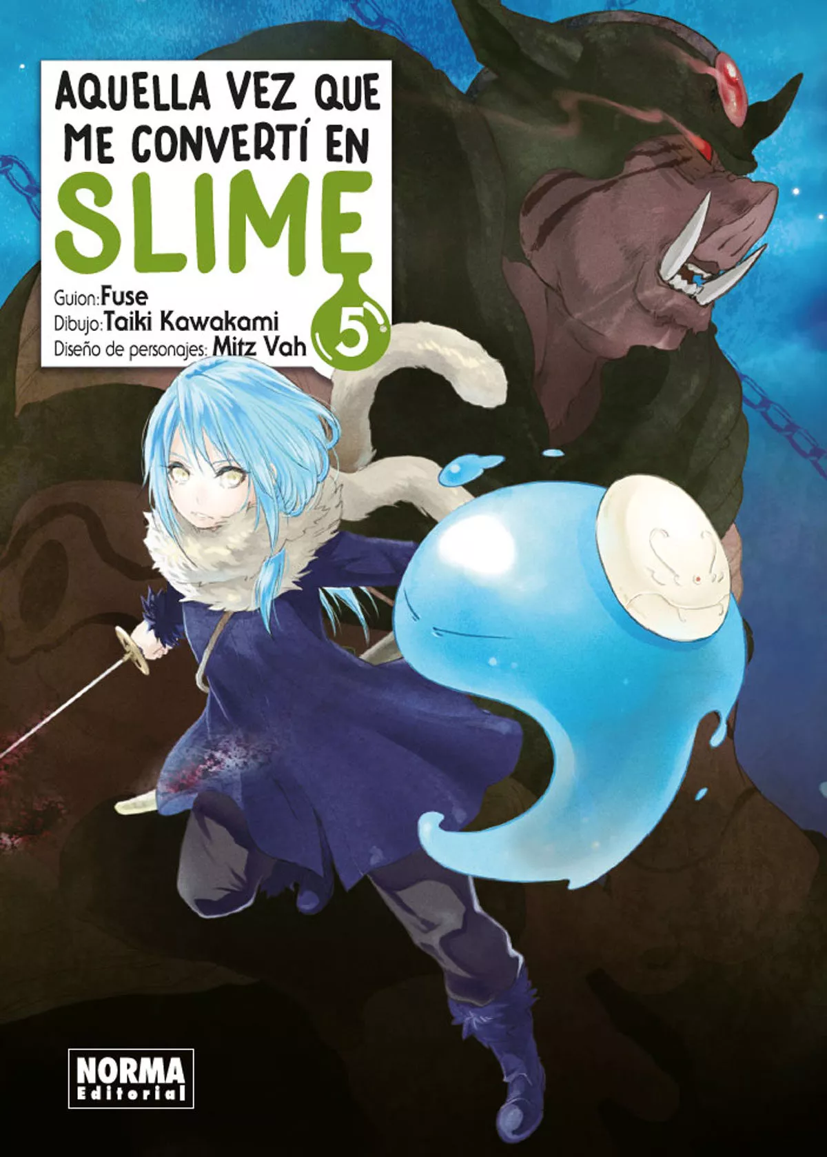 Portada del Libro Aquella Vez Que Me Converti En Slime 5 de Taiki Kawakami - 9788467936872