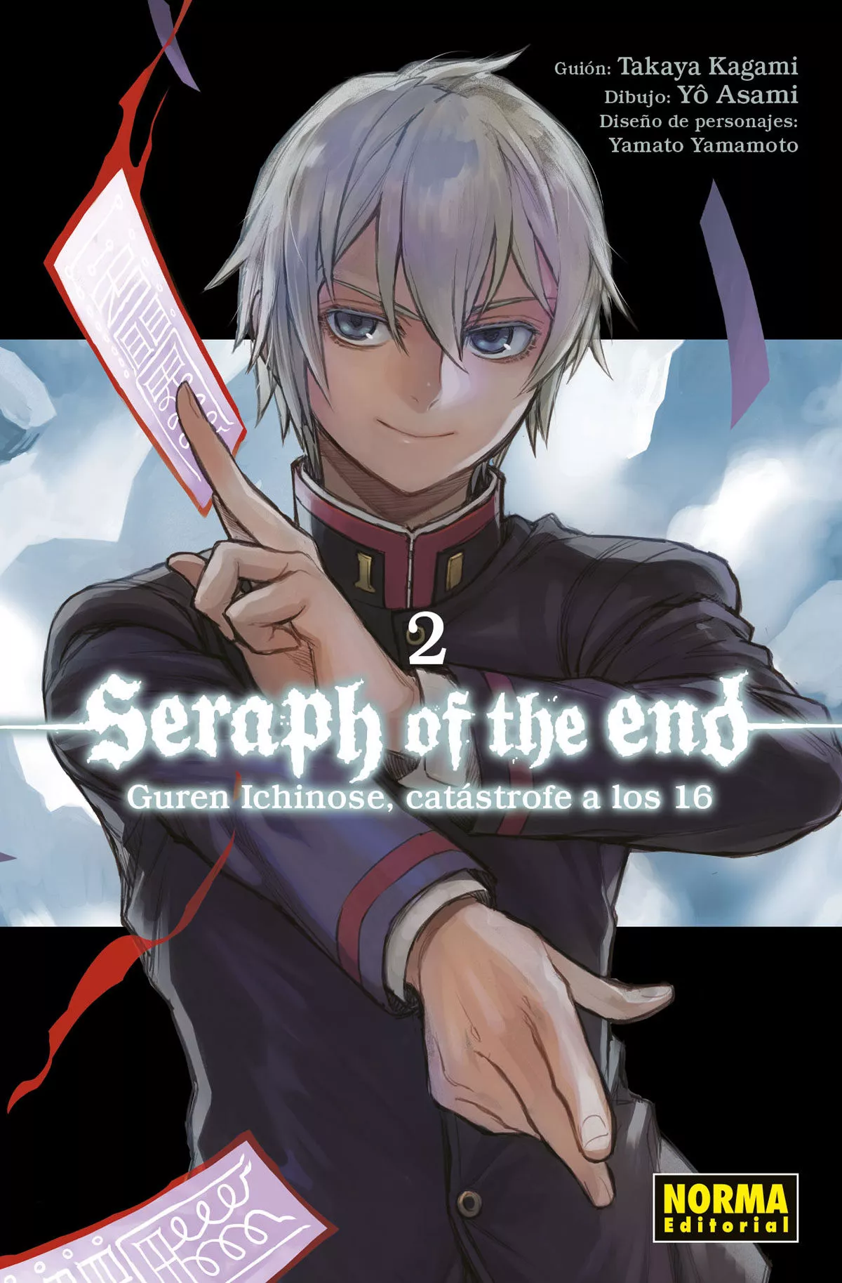 Portada del Libro Seraph Of The End: Guren Ichinose Catastrofe A Los Dieciseis 2 de Takaya Kagami - 9788467938906