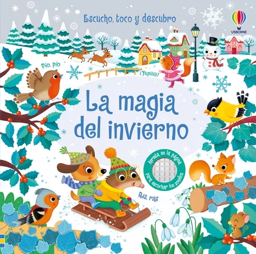 Portada del Libro La Magia Del Invierno: Escucho Toco Y Descubro:Escucho Toco Y Descubro de Taplin Sam - 9781474972413