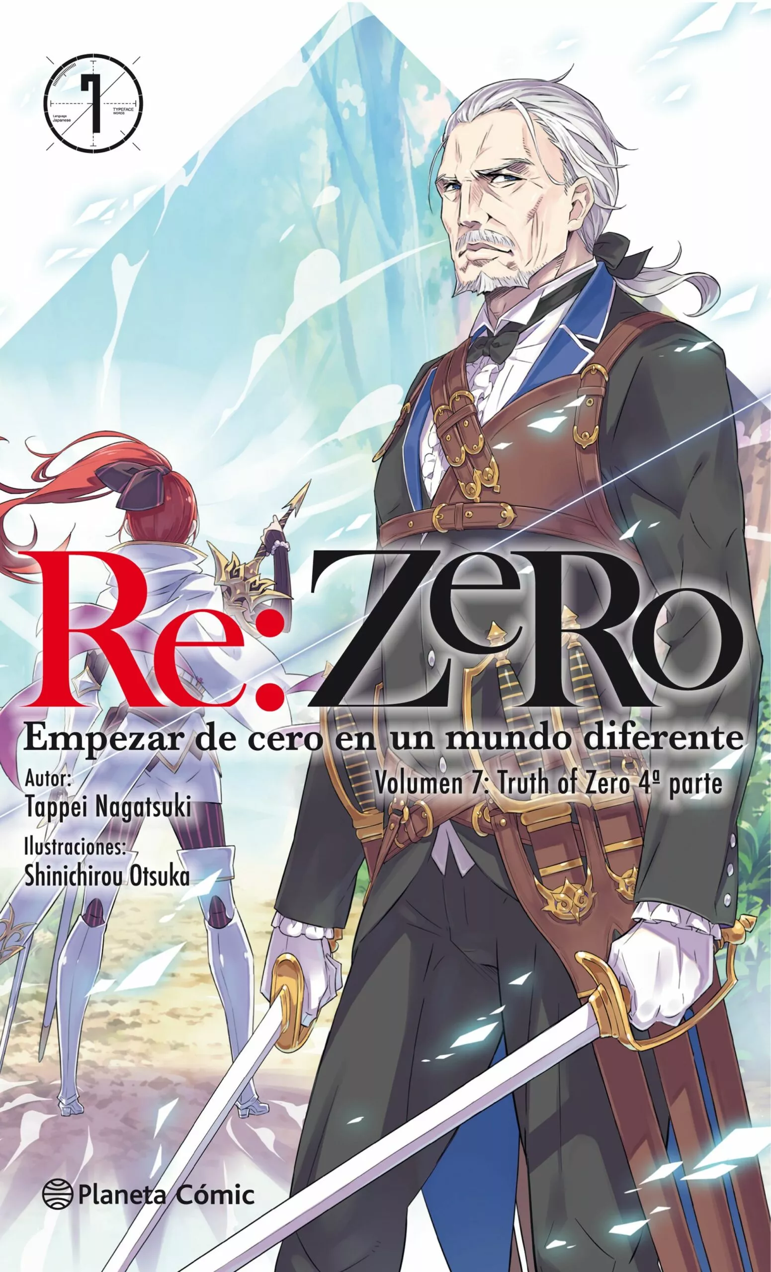 Portada del Libro Re:Zero (Novela) Nº 07 de Tappei Nagatsuki - 9788413411385
