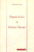 Portada del Libro Pequeño Lexico De Budismo Tibetano de Tchoky Sengue - 9788493269876