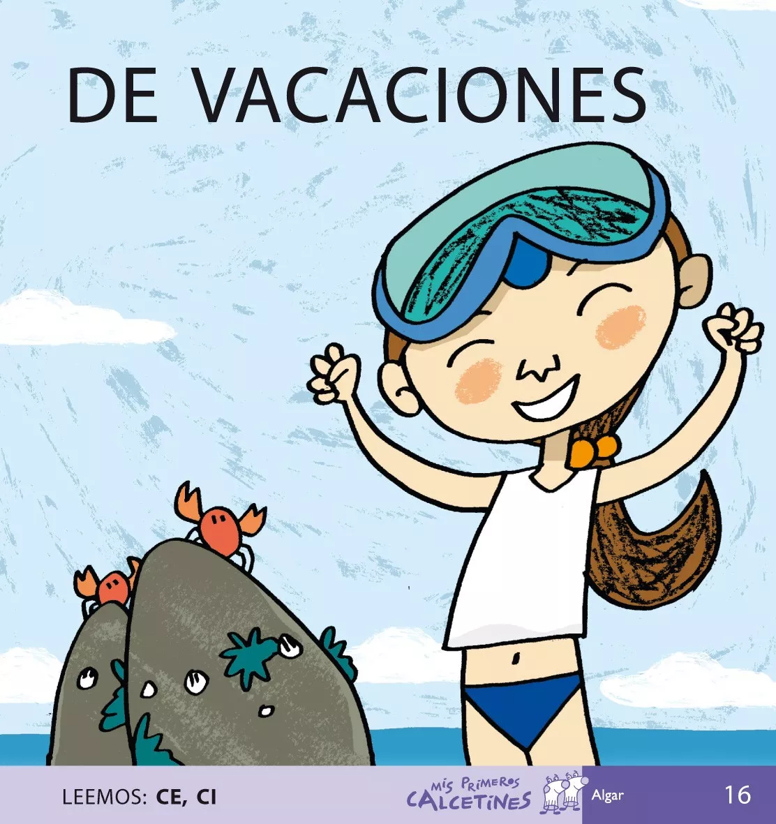 Portada del Libro De Vacaciones (Mis Primeros Calcetines; 16) (Mayusculas) de Teresa Soler - 9788496514225