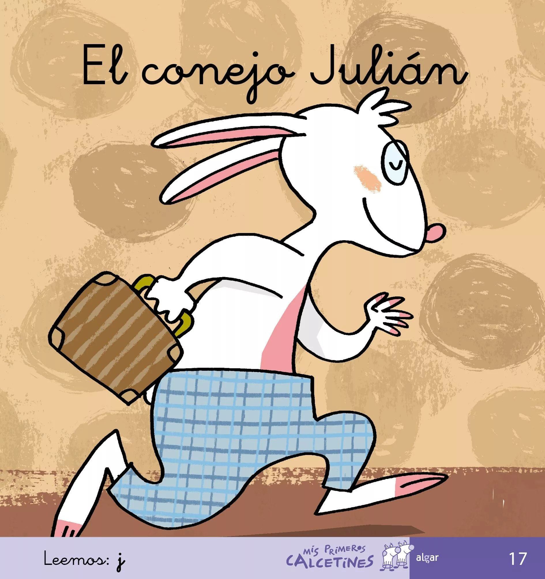 Portada del Libro El Conejo Julian (Mis Primeros Calcetines; 17) (Cursiva) de Teresa Soler - 9788496514478