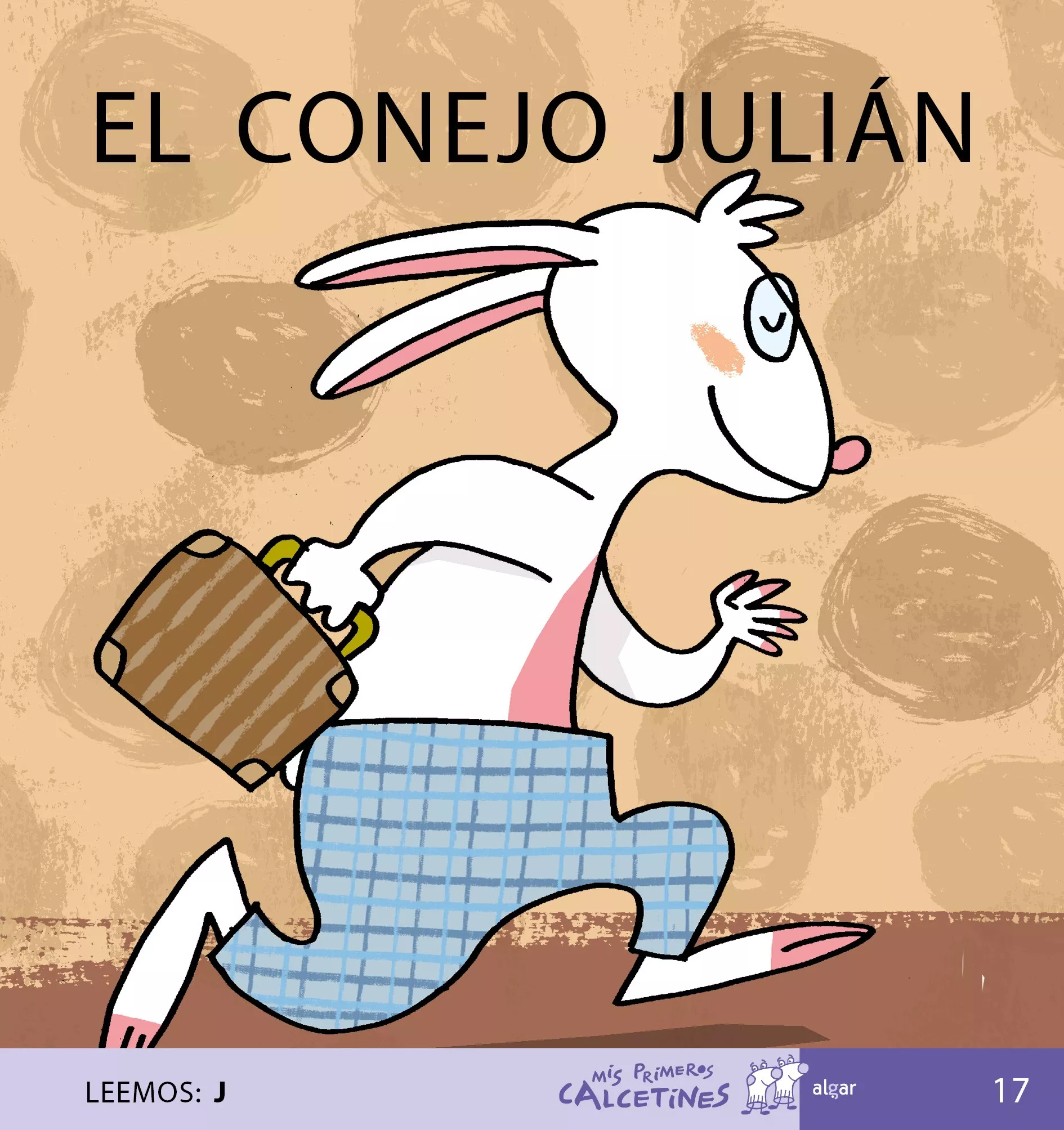 Portada del Libro El Conejo Julian (Mis Primeros Calcetines; 17) (Mayusculas) de Teresa Soler - 9788496514232