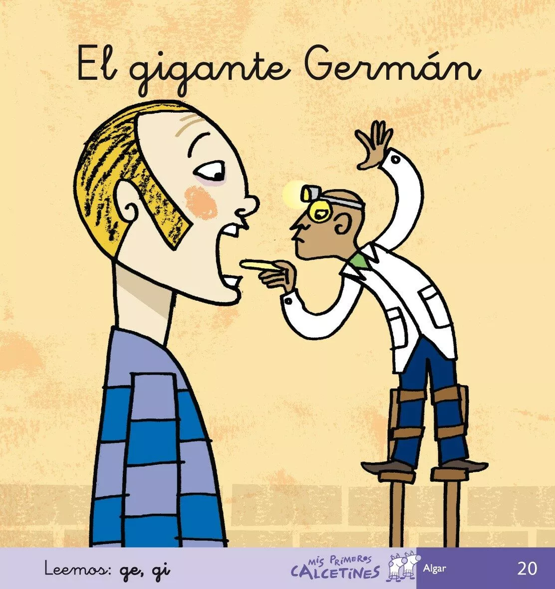 Portada del Libro El Gigante German (Mis Primeros Calcetines; 20) (Cursiva) de Teresa Soler - 9788496514508