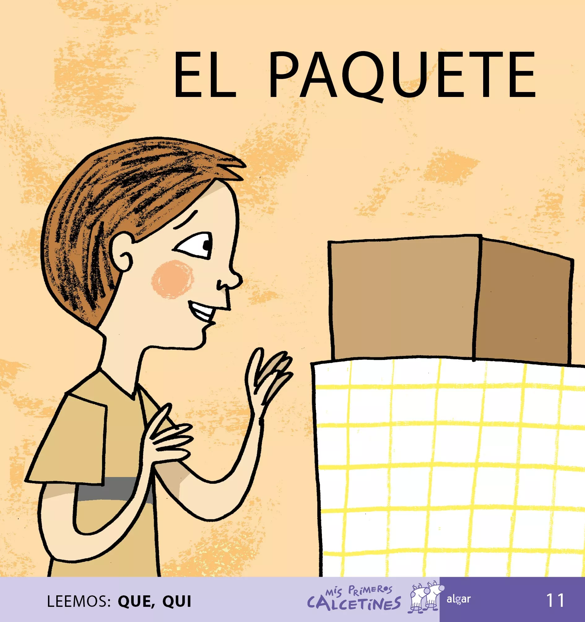 Portada del Libro El Paquete (Mis Primeros Calcetines; 11) (Mayusculas) de Teresa Soler - 9788496514171