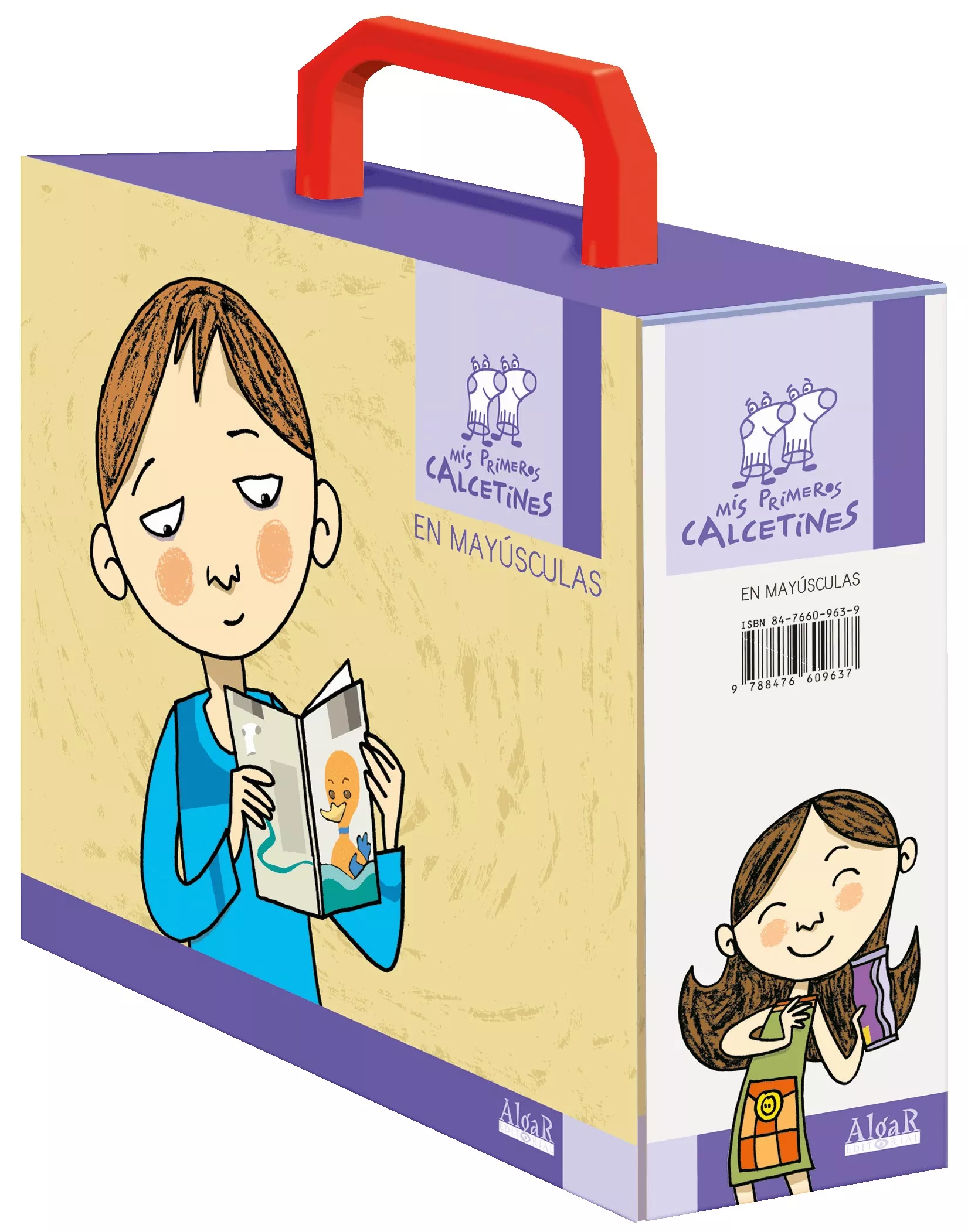 Portada del Libro Maletin Mis Primeros Calcetines (Letra Mayuscula) de Teresa Soler - 9788496514553