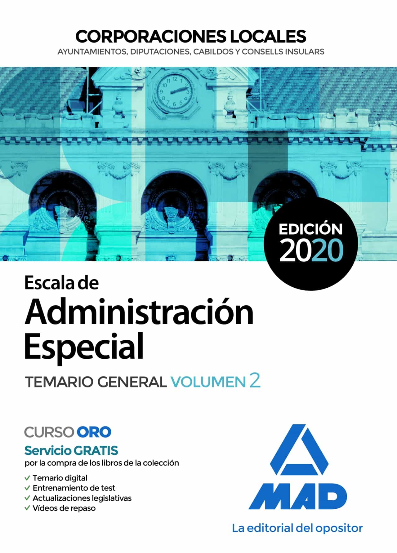 Portada del Libro Escala De Administracion Especial. Corporaciones Locales. Temario Gene de Teresa Torres Fonseca - 9788414236567