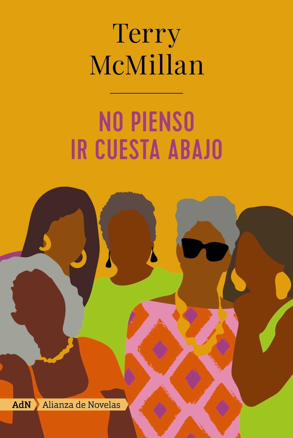 Portada del Libro No Pienso Ir Cuesta Abajo (Adn) de Terry Mccmillan - 9788491818175