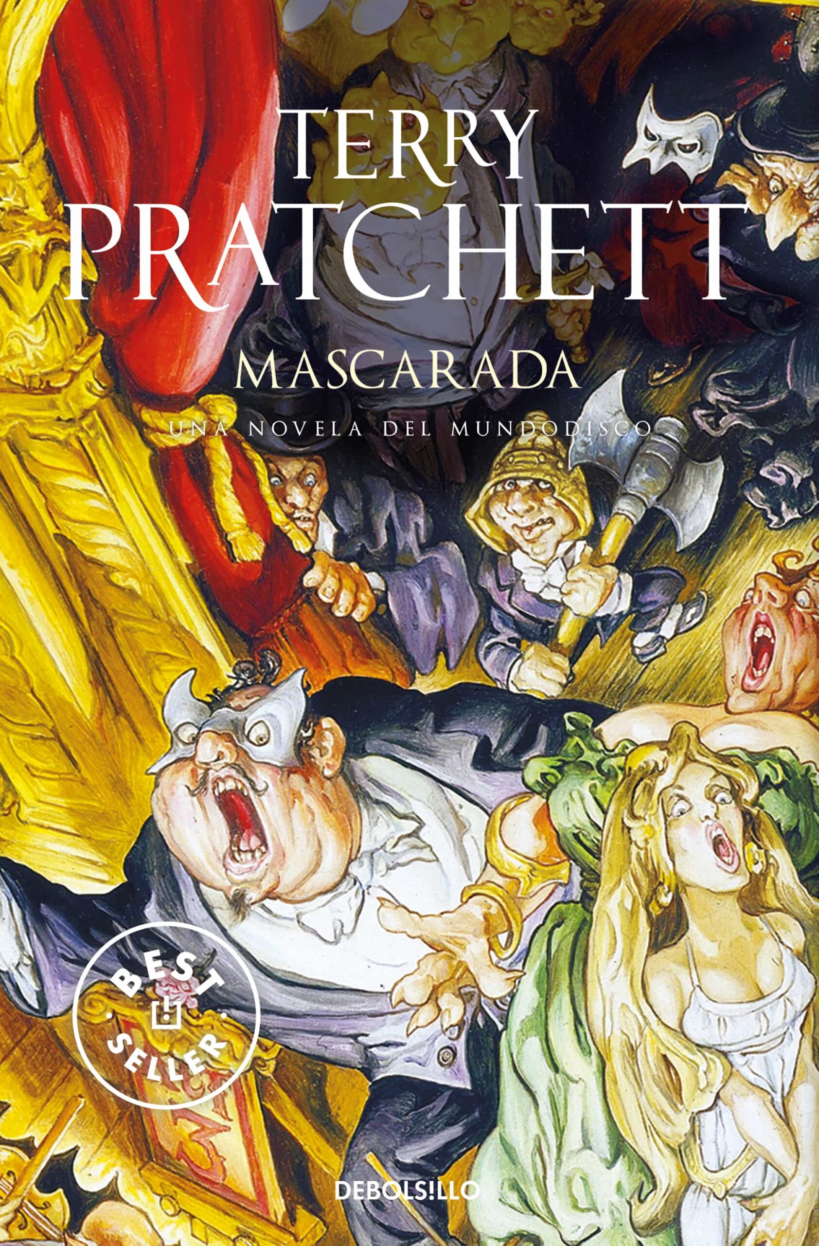Portada del Libro Mascarada (Mundodisco 18 / Las Brujas 5) de Terry Pratchett - 9788483463864