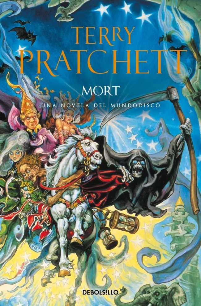 Portada del Libro Mort (Mundodisco 4 / La Muerte 1) de Terry Pratchett - 9788483463284