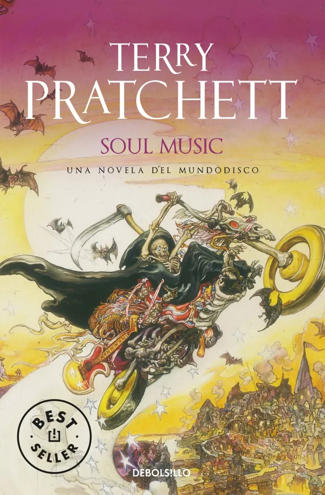 Portada del Libro Soul Music (Mundodisco 16 / La Muerte 3 / Los Magos 5) de Terry Pratchett - 9788497937634