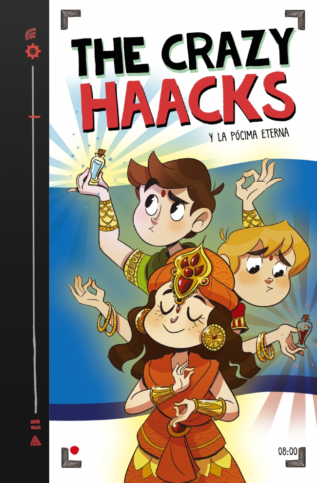 Portada del Libro 8.The Crazy Haacks Y La Pócima Eterna (Serie The Crazy Haacks 8) de The Crazy Haacks - 9788418038198