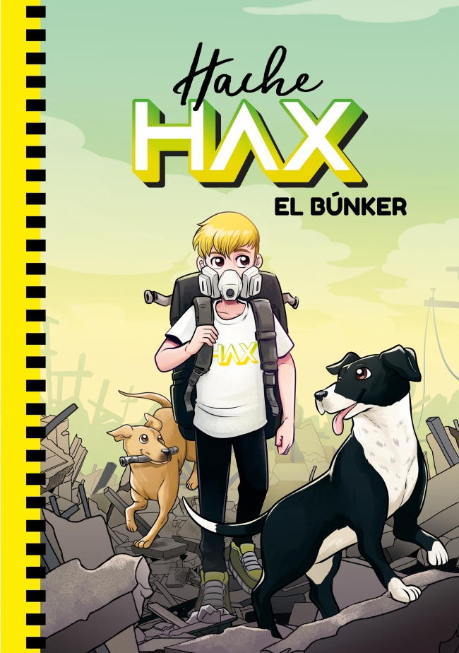 Portada del Libro Hache Hax 1:El Búnker de The Crazy Haacks - 9788418038099