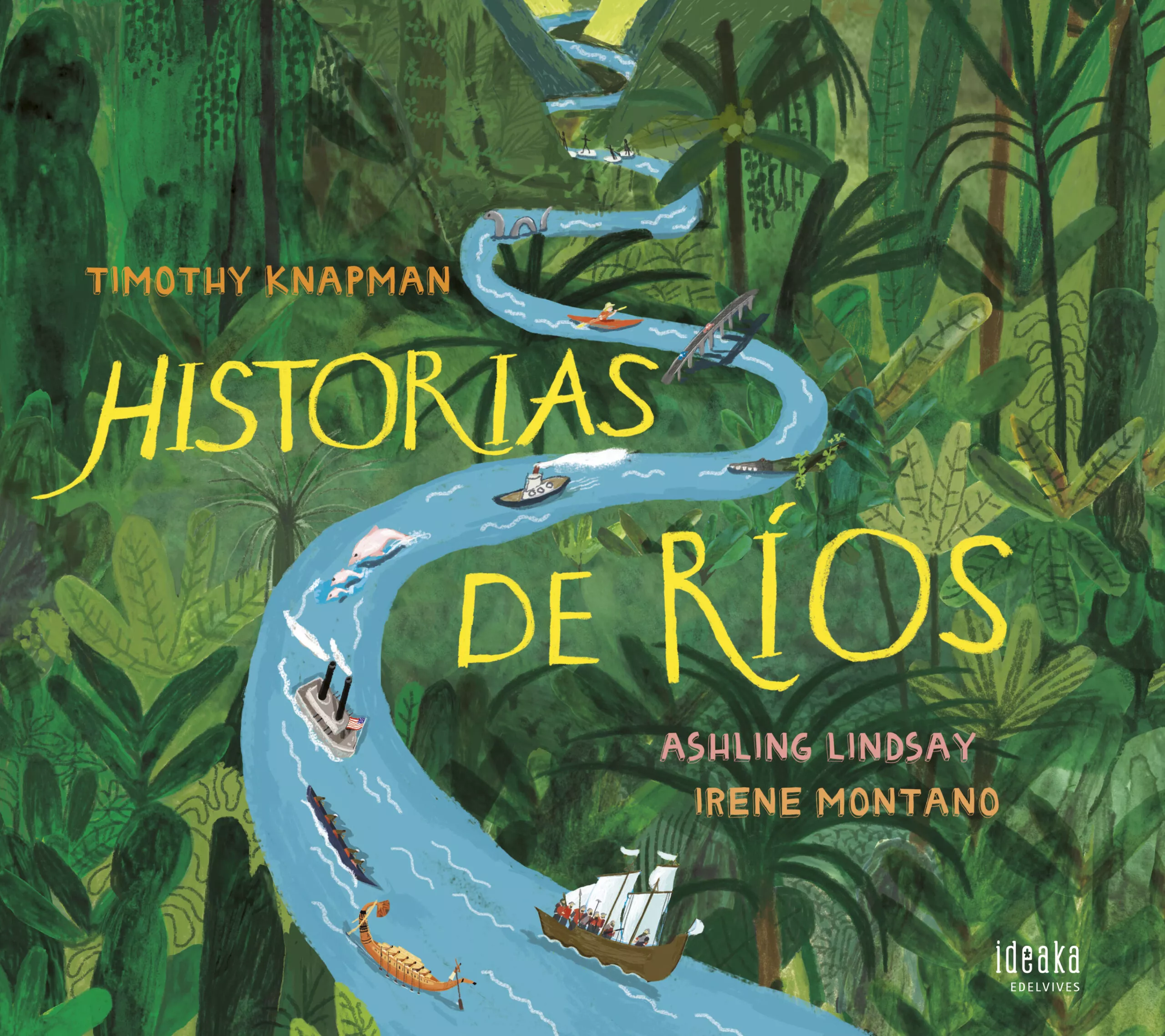 Portada del Libro Historias De Ríos de Timothy Knapman - 9788414023457
