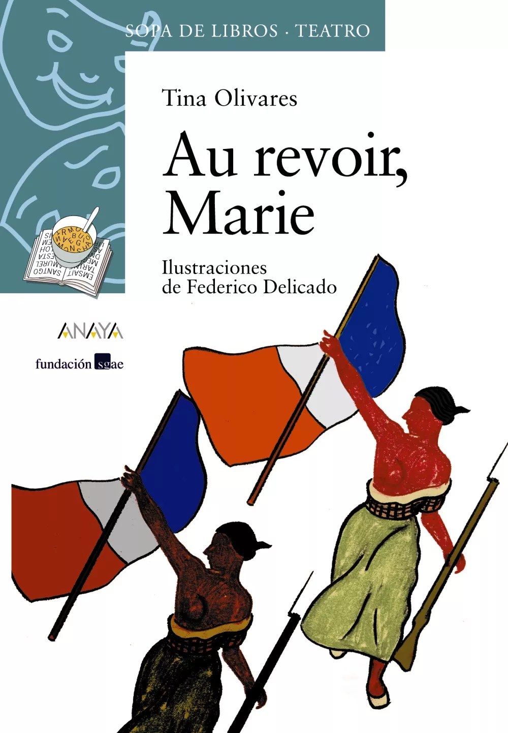 Portada del Libro Aurevoir Marie de Tina Olivares - 9788466747158