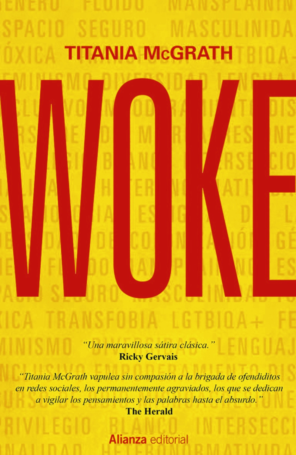 Portada del Libro Woke de Titania Mcgrath - 9788491819707