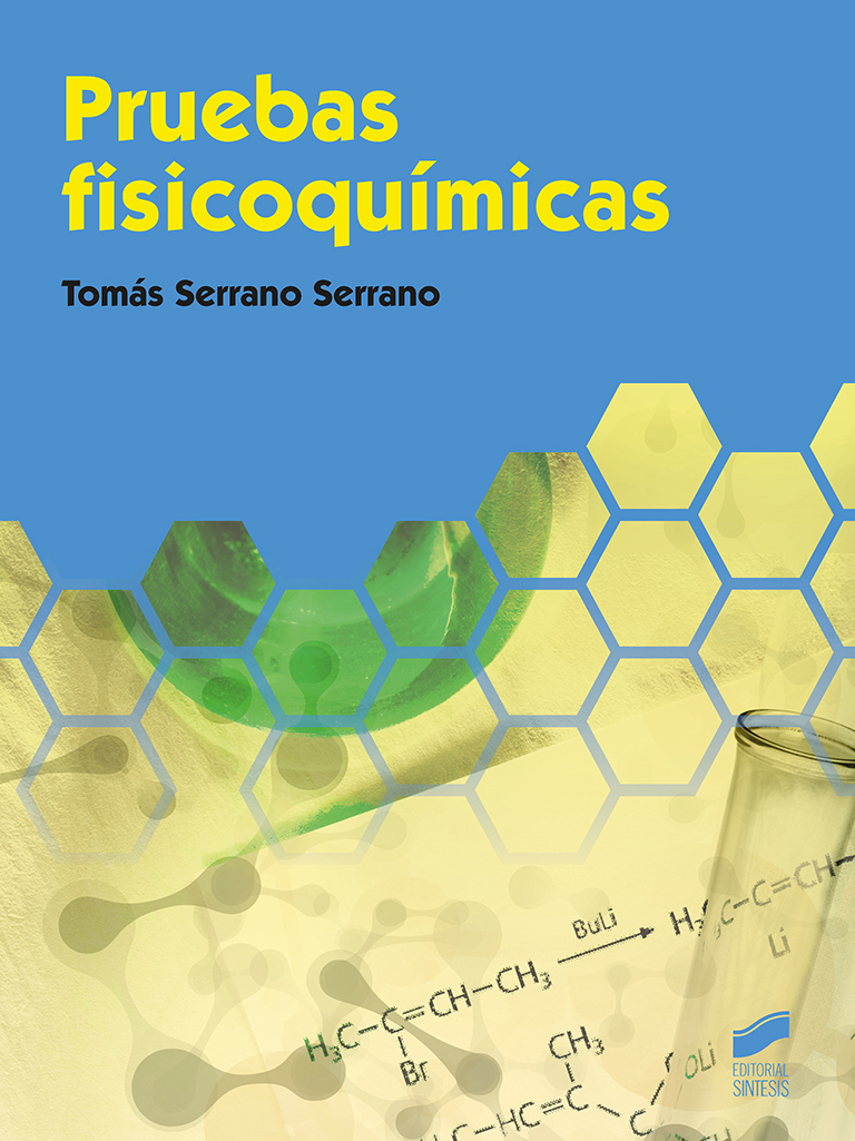 Portada del Libro Pruebas Fisicoquímicas de Tomas Serrano - 9788413570013