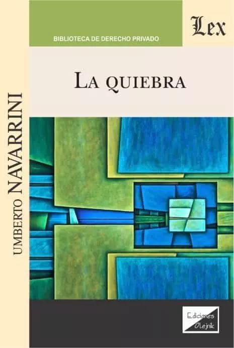 Portada del Libro La Quiebra de Umberto Navarrini - 9789563926750