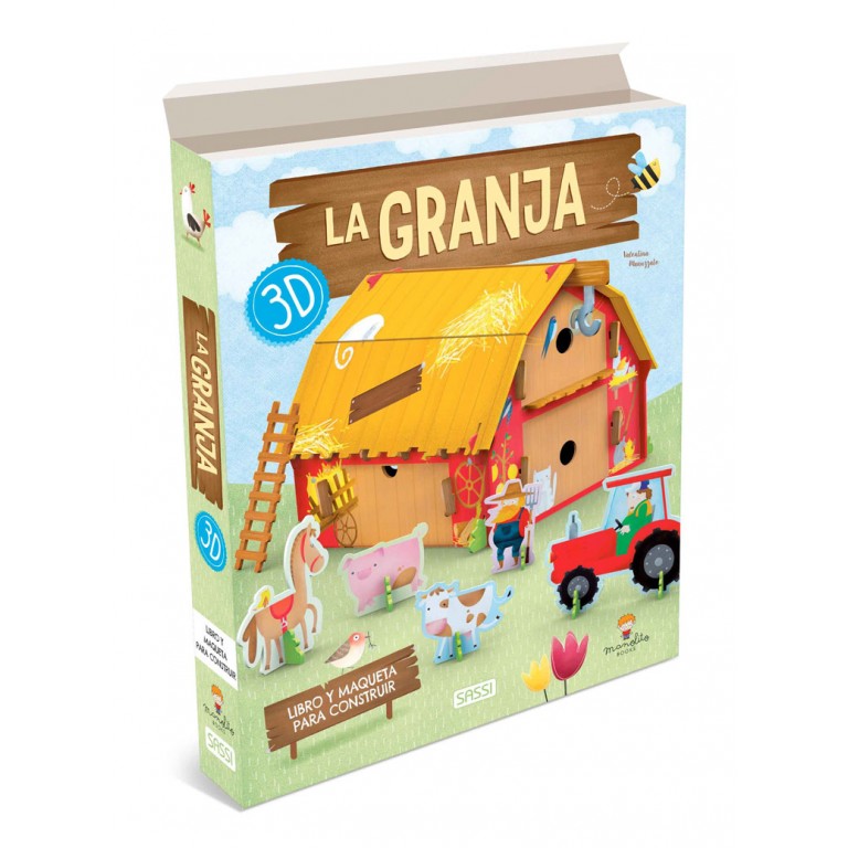 Portada del Libro Construye La Granja 3D de V. Manuzzato - 9788417299750