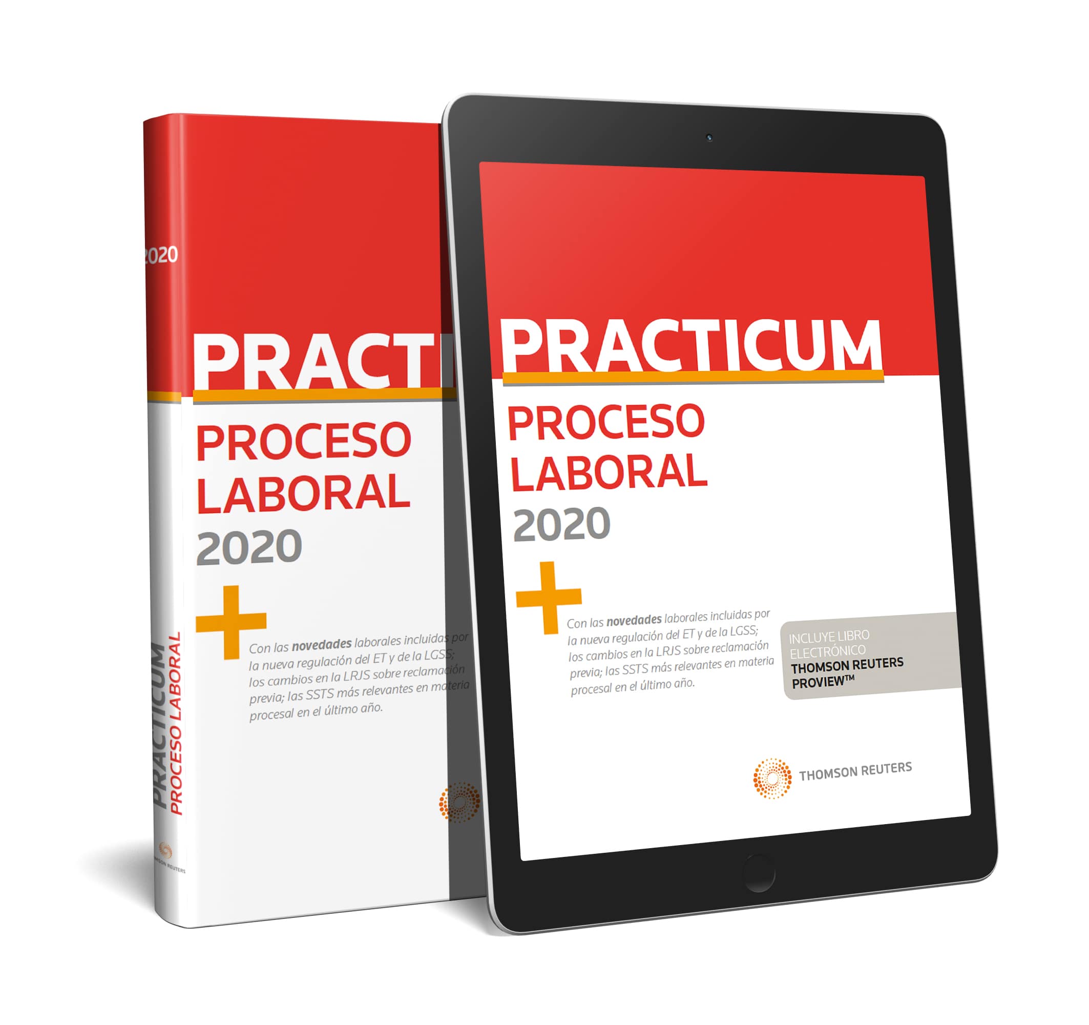 Portada del Libro Prácticum Proceso Laboral 2020 de Veronica Olle Sese - 9788413099521