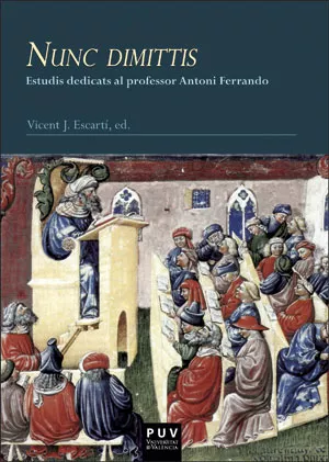 Portada del Libro Nunc Dimittis de Vicent J. Escarti - 9788491343707