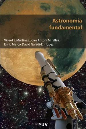 Portada del Libro Astronomia Fundamental de Vicent J. Martinez Perez - 9788437061047