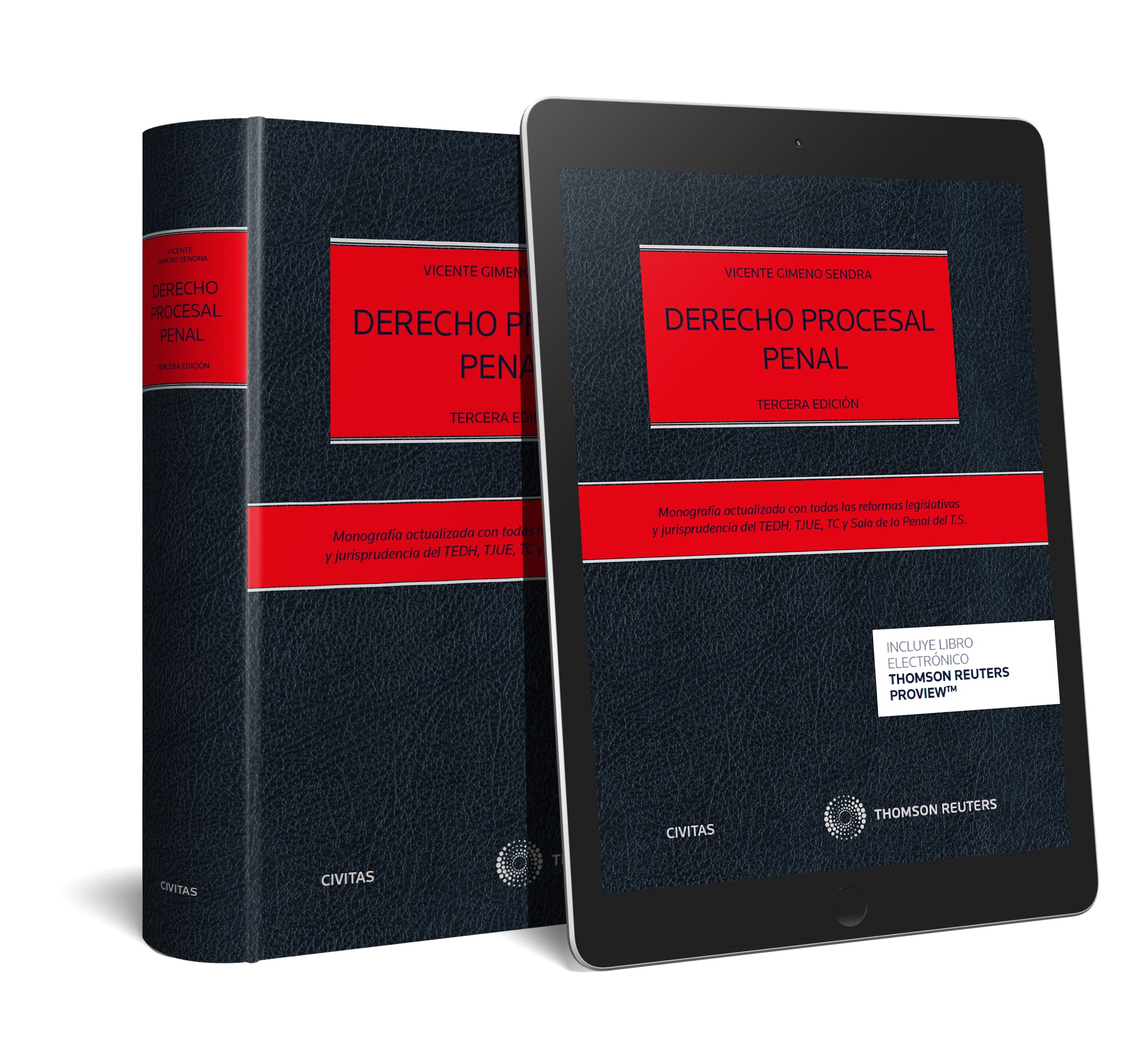 Portada del Libro Derecho Procesal Penal de Vicente Gimeno Sendra - 9788413086293