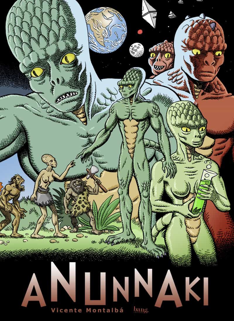 Portada del Libro Anunnaki de Vicente Montalba - 9788417178802