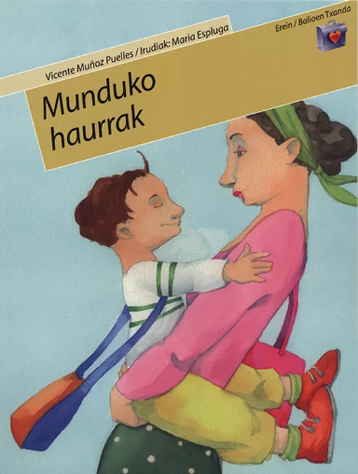 Portada del Libro Munduko Haurrak de Vicente Muñoz Puelles - 9788497463379