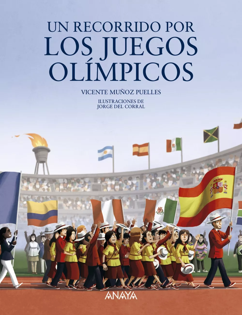 Portada del Libro Un Recorrido Por Los Juegos Olimpicos de Vicente Muñoz Puelles - 9788469865729