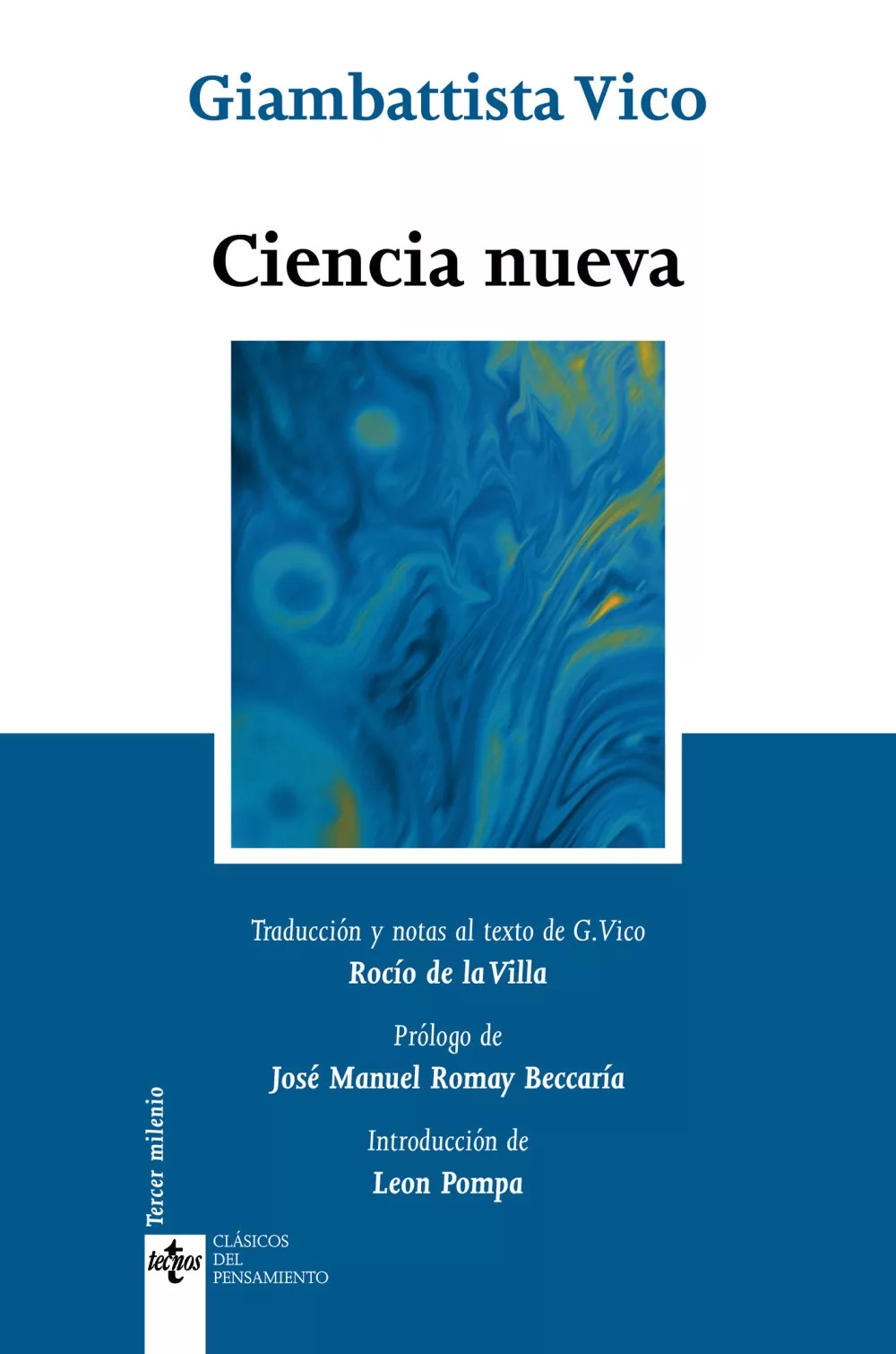 Portada del Libro Ciencia Nueva de Vico Giambattista - 9788430944859