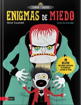 Portada del Libro Enigmas De Miedo :10 Relatos Con Enigma Inspirados En Personajes Clasi de Victor Escandell - 9788417374419