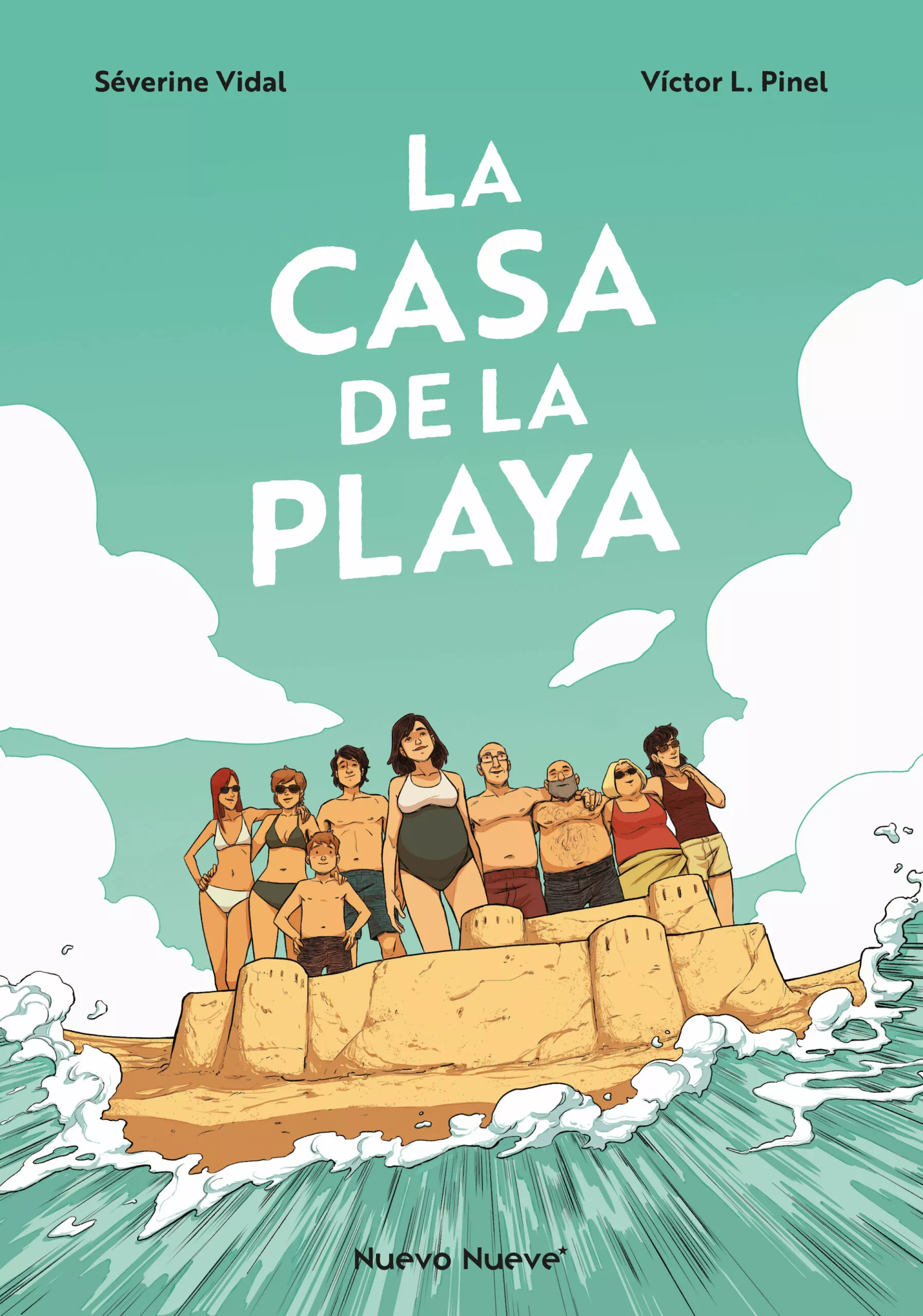 Portada del Libro La Casa De La Playa de Victor L. Pinel - 9788417989026