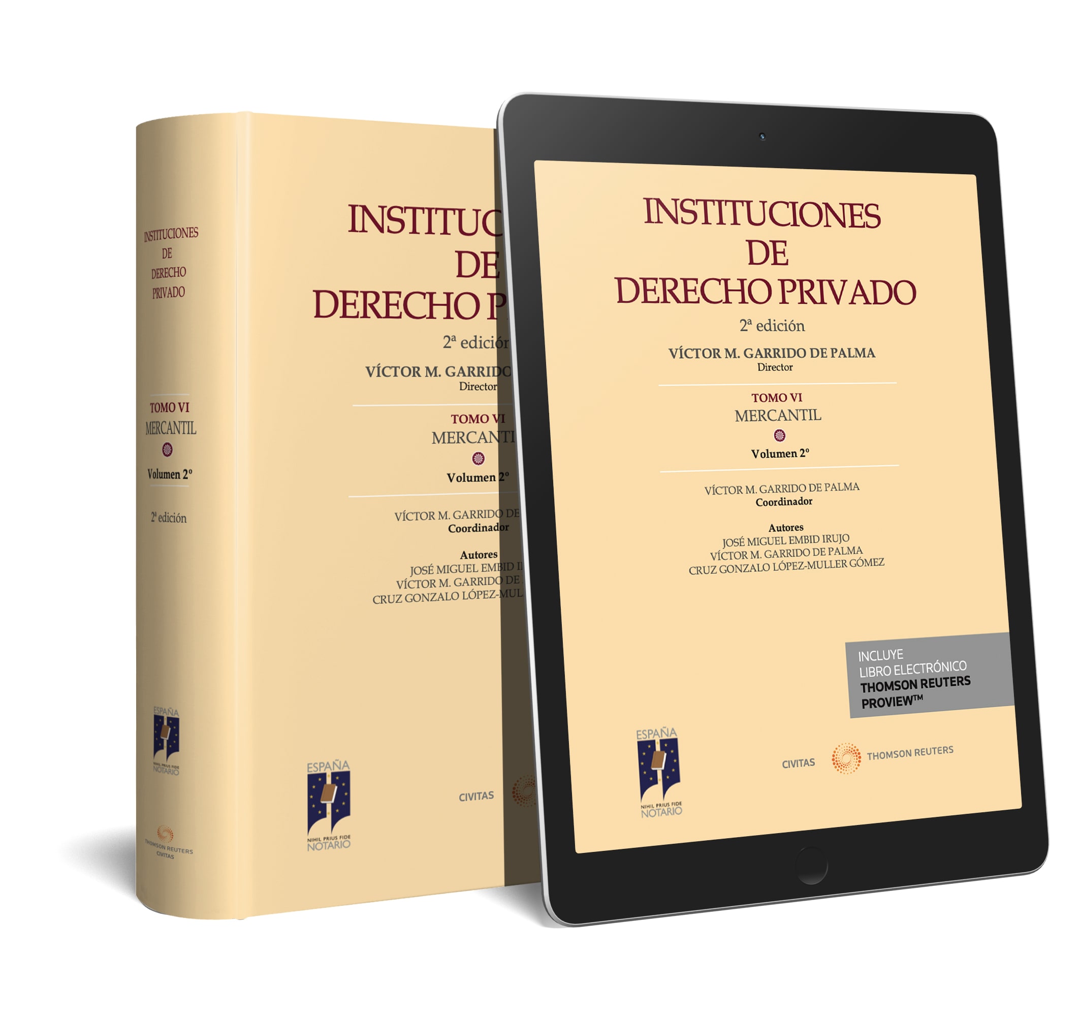 Portada del Libro Instituciones De Derecho Privado de Victor M. Garrido De Palma - 9788491358251