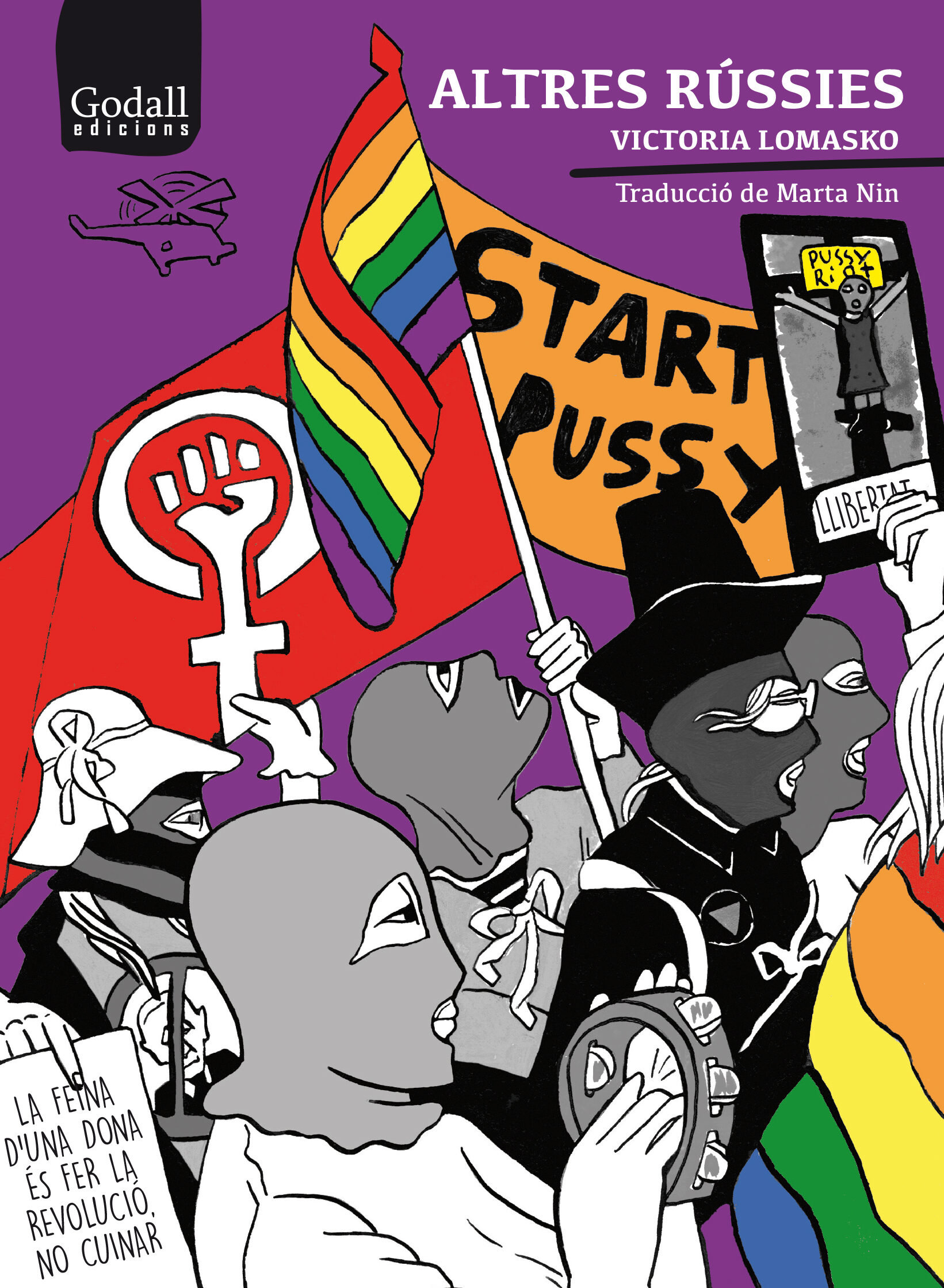 Portada del Libro Altres Rússies de Victoria Lomasko - 9788412161007