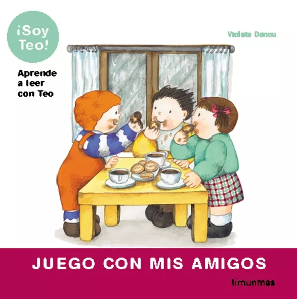 Portada del Libro Juego Con Mis Amigos (¡Soy Teo!) (A Partir De 5 Años) de Violeta Denou - 9788408060345
