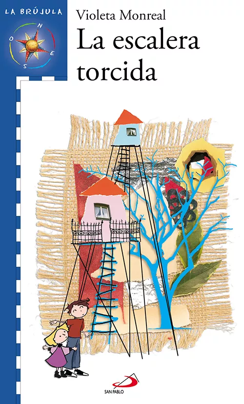 Portada del Libro La Escalera Torcida de Violeta Monreal - 9788428527606