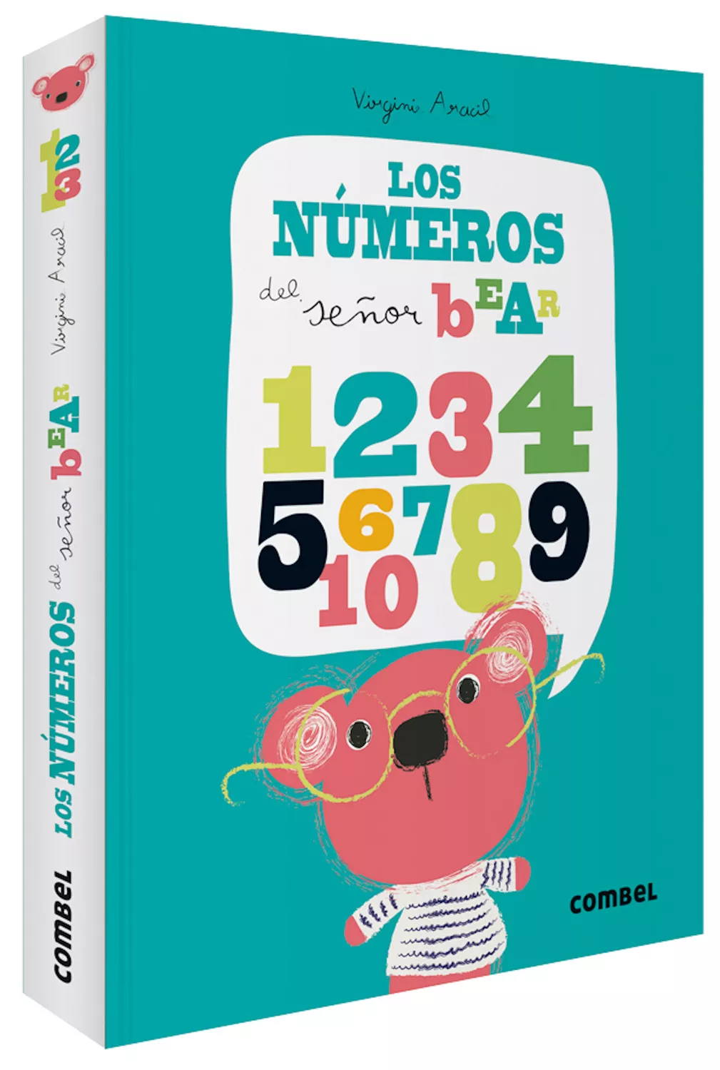 Portada del Libro Los Numeros Del Señor Bear de Virginie Aracil - 9788491015208
