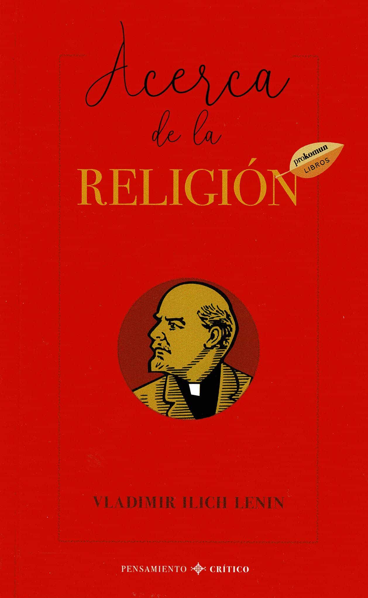 Portada del Libro Acerca De La Religion de Vladimir Ilich Lenin - 9788418115424