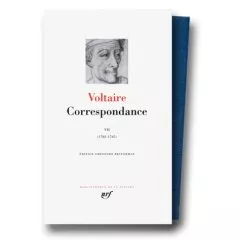 Portada del Libro Correspondance Vii: Janvier 1763 - Mars 1765 de Voltaire - 9782070109920