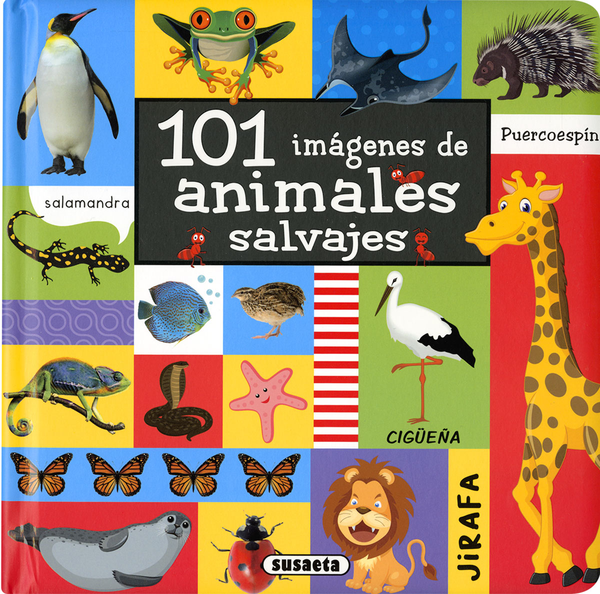 Portada del Libro 101 Imágenes De Animales Salvajes de Vv.Aa. - 9788467762600