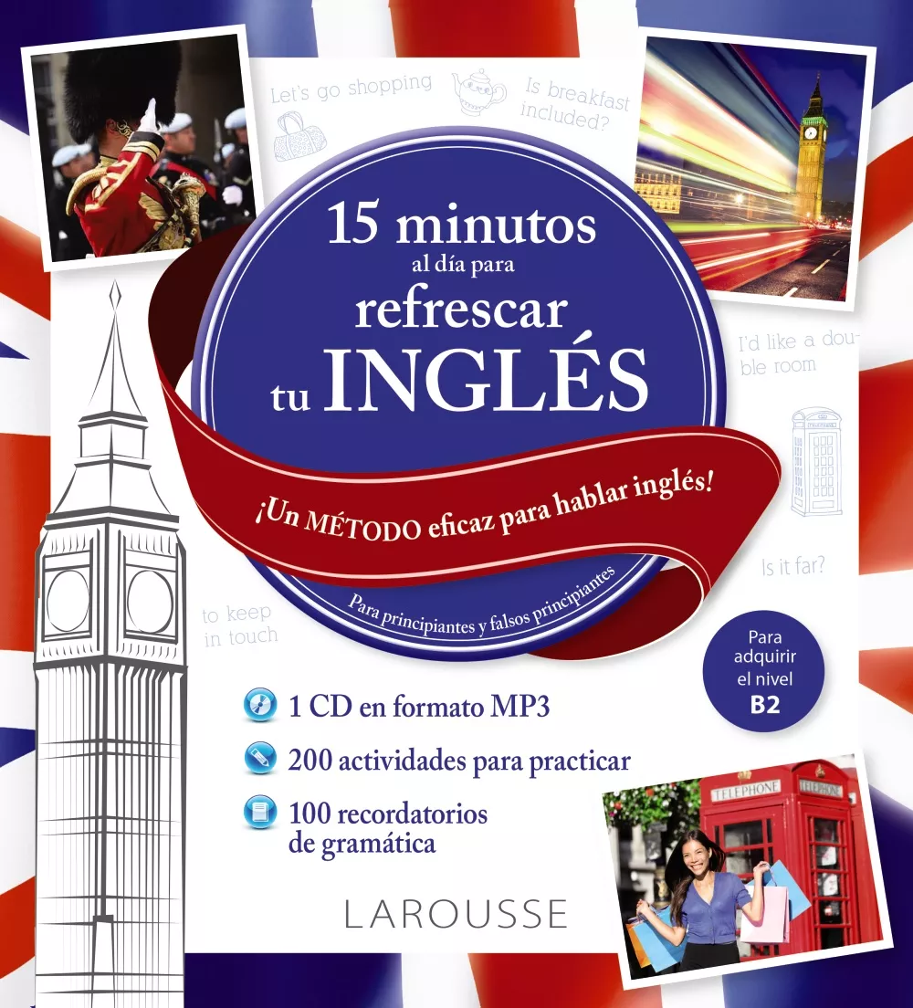 Portada del Libro 15 Minutos Al Día Para Refrescar Tu Inglés de Vv.Aa. - 9788417720889