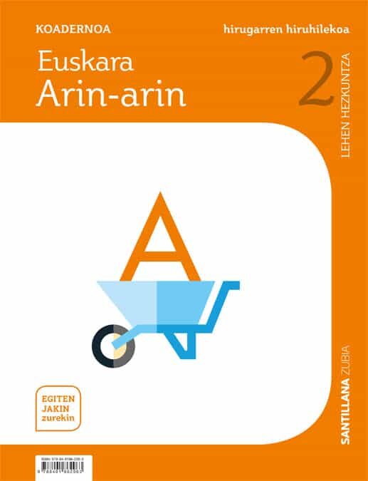 Portada del Libro 2-3Leh Koadernoa Hizkuntza 2º Primaria Saber Hacer Contigo de Vv.Aa. - 9788491862963